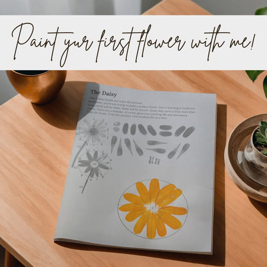 Paint Your First Flower | Brushstroke Blueprint™ Mini Daisy Paint-Along